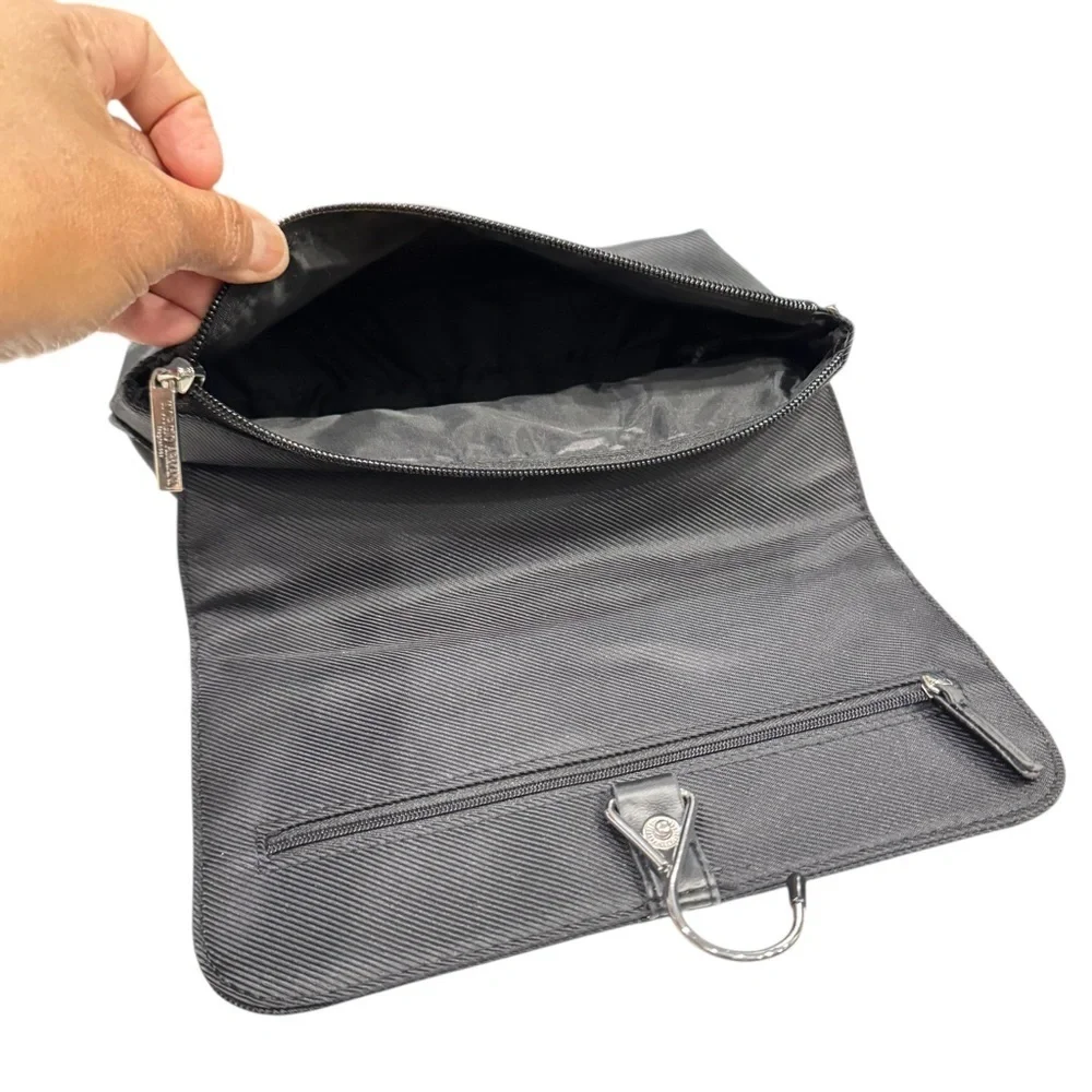 Giorgio Armani Hanging Toiletry Bag | Armani Code Black Travel Organizer